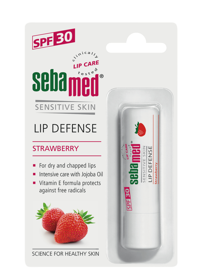SEBAMED - LIP DEFENCE Strawberry SPF30 - 4,8gr